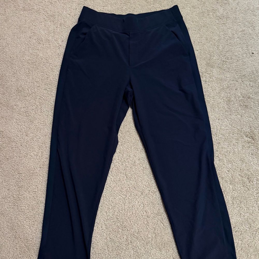 Athleta Navy Straight Leg Pants